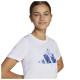 Adidas Παιδική κοντομάνικη μπλούζα Flower Print Training Graphic Tee